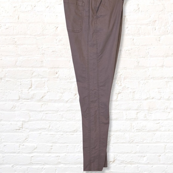 OLD Navy Womens Brown Khaki Pants Size 4 Cotton Vintage Wash High Rise - Picture 5 of 9